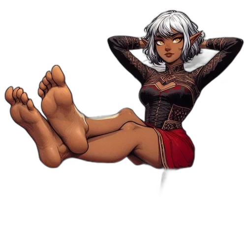 shoes, comic book art, concept art, fantasy art transparent PNG cut-out