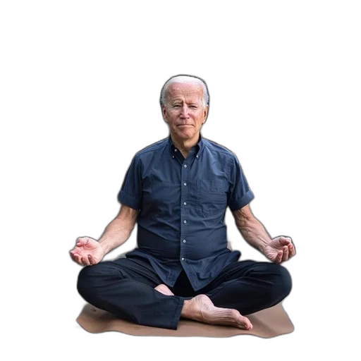staff, elderly, man, sits transparent PNG cut-out