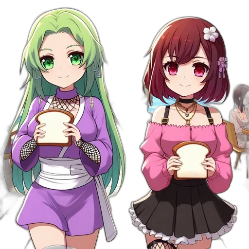 anime, pixel art, concept art, cartoon transparent PNG cut-out