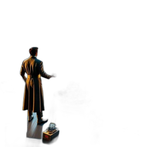 staff, furniture, robot, jacket transparent PNG cut-out