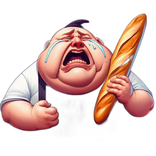 food, staff, face, weapon transparent PNG cut-out