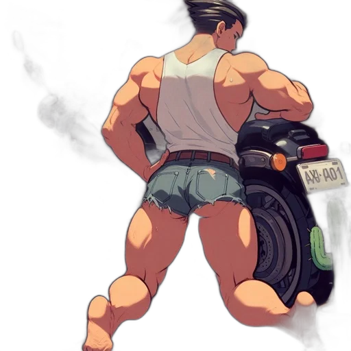 weapon, jacket, robot, concept art transparent PNG cut-out