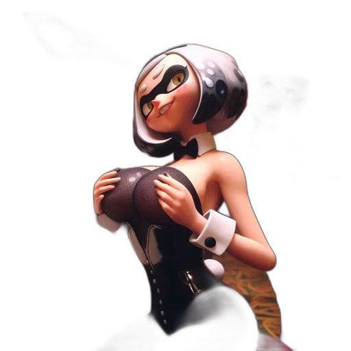 robot, mask, weapon, dress transparent PNG cut-out