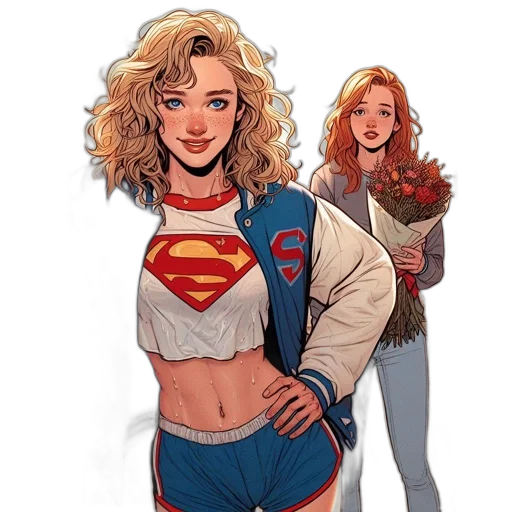 jacket, comic book art, concept art, cartoon transparent PNG cut-out