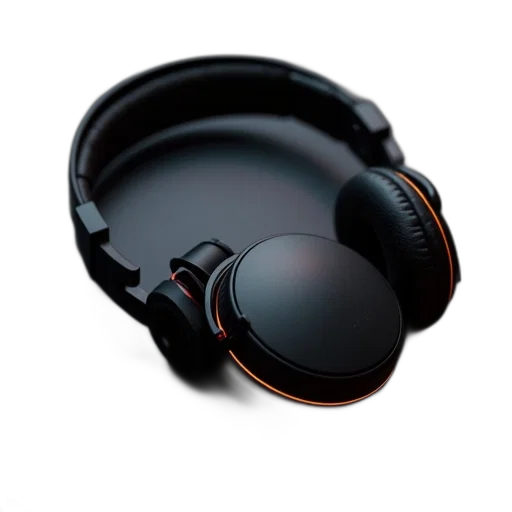 3d render, wireless, microphone, headphones transparent PNG cut-out
