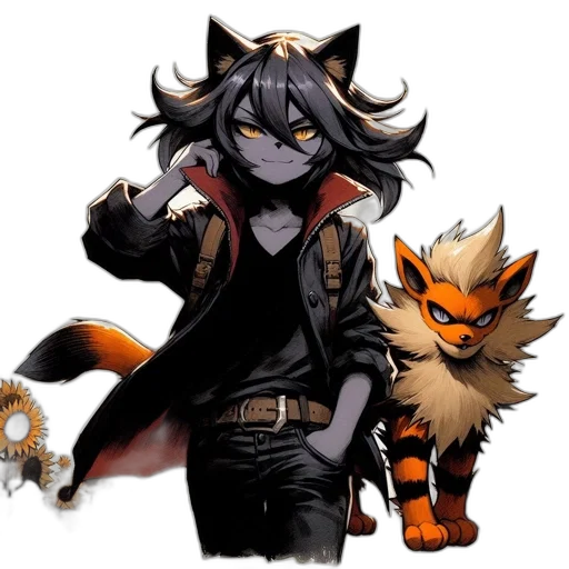 staff, animal, mask, jacket transparent PNG cut-out