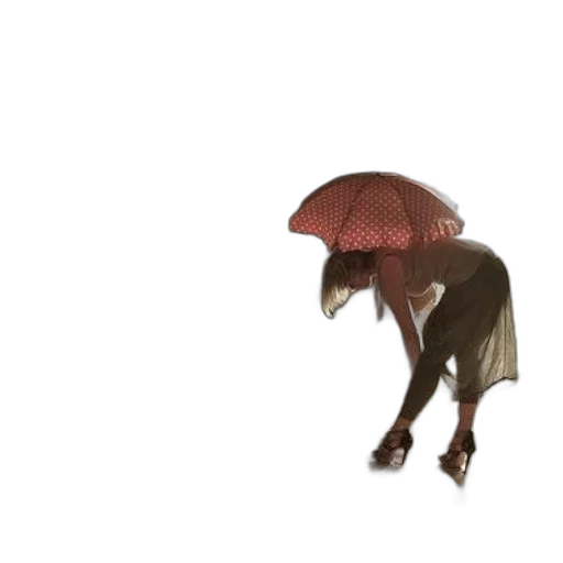 umbrella, hat, animal, creature transparent PNG cut-out