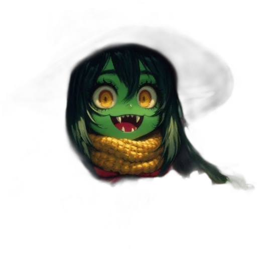 creature, mask, dragon, face transparent PNG cut-out