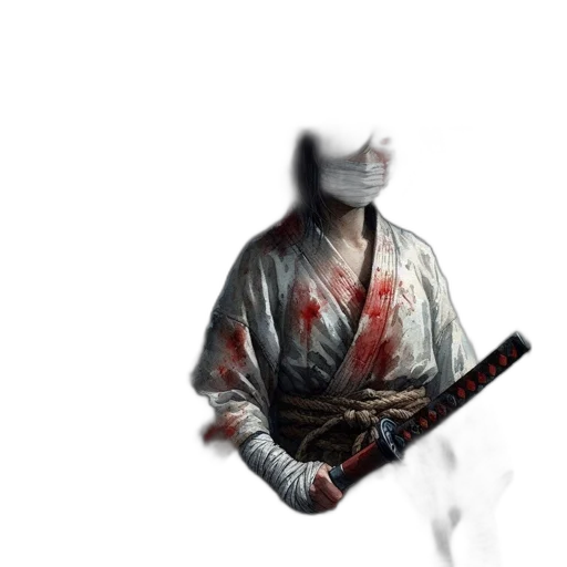 weapon, staff, jacket, sword transparent PNG cut-out