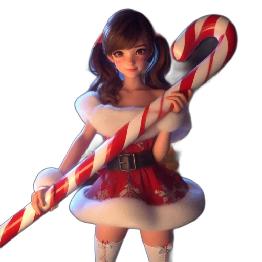 staff, weapon, concept art, 3d render transparent PNG cut-out