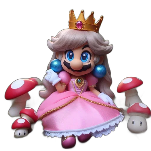 crown, dress, robot, hat transparent PNG cut-out