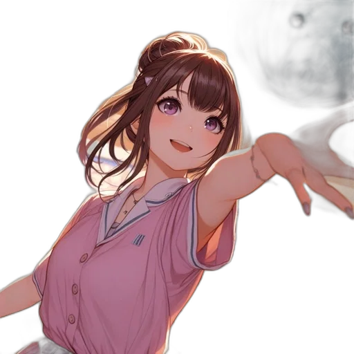 dress, creature, weapon, face transparent PNG cut-out