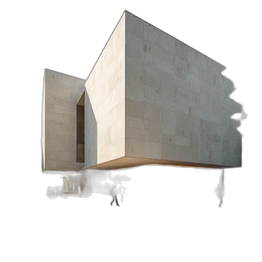 building, furniture, 3d render, concept art transparent PNG cut-out