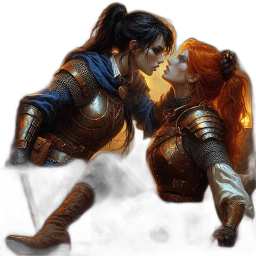 sword, fantasy art, concept art, comic book art transparent PNG cut-out