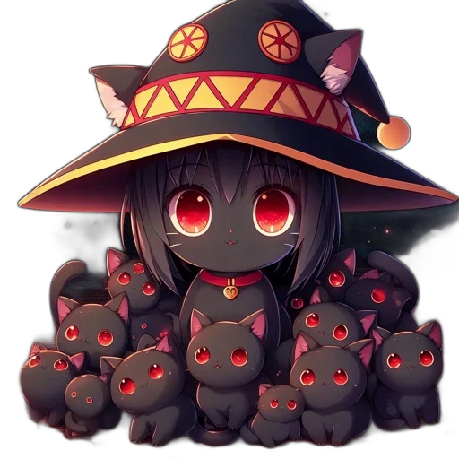 staff, hat, mask, creature transparent PNG cut-out