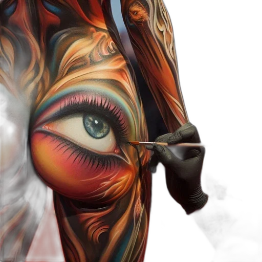 mask, face, photorealistic, fantasy art transparent PNG cut-out