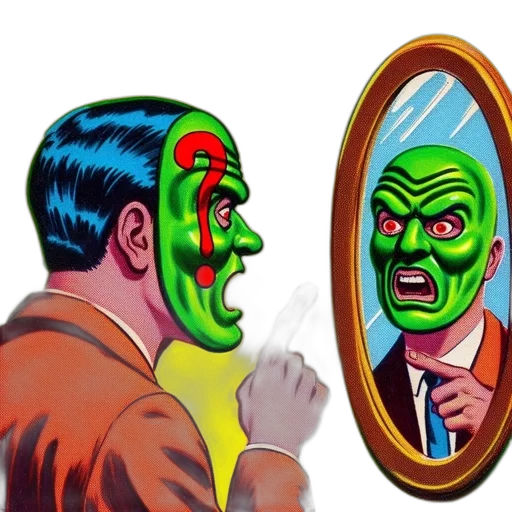 mask, face, creature, concept art transparent PNG cut-out