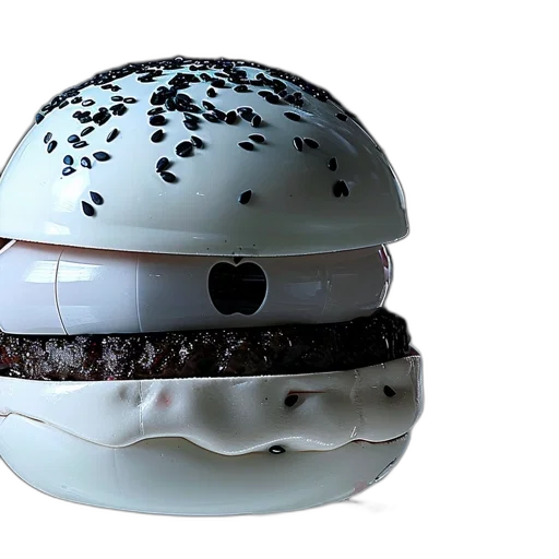 robot, crown, hat, food transparent PNG cut-out