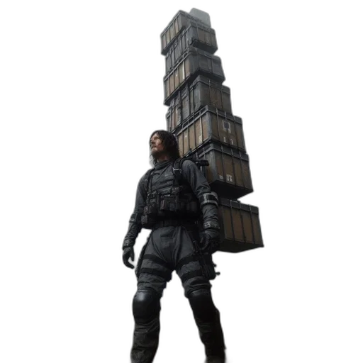 jacket, weapon, robot, sword transparent PNG cut-out