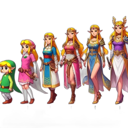 crown, dress, sword, concept art transparent PNG cut-out