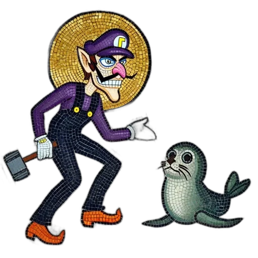 staff, creature, cartoon, concept art transparent PNG cut-out