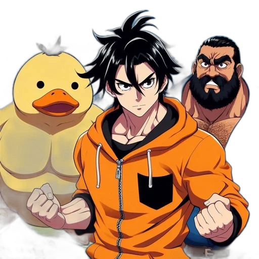 jacket, animal, anime, cartoon transparent PNG cut-out