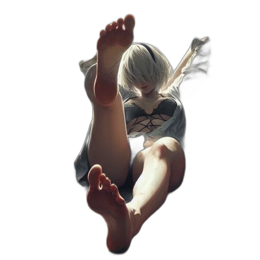 shoes, face, weapon, staff transparent PNG cut-out