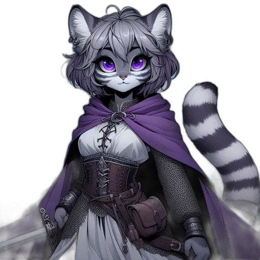 staff, animal, creature, fantasy art transparent PNG cut-out