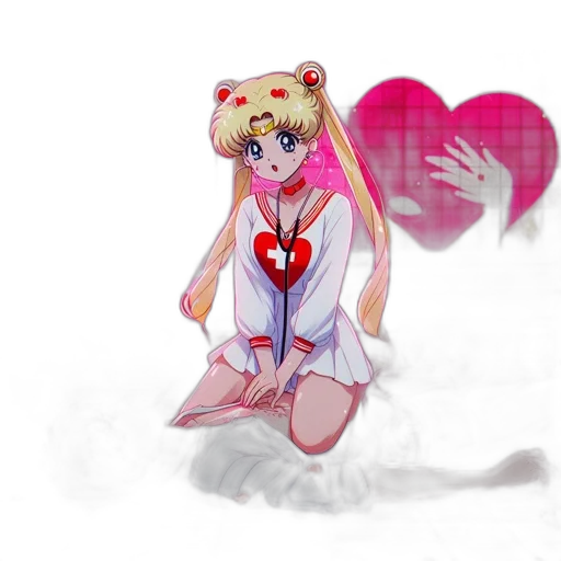 dress, anime, pixel art, concept art transparent PNG cut-out