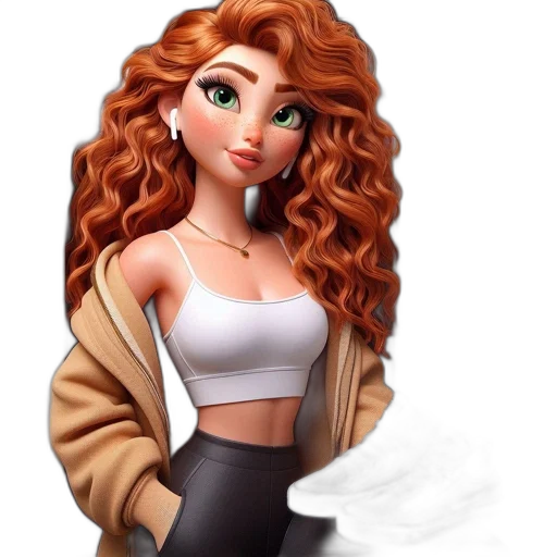 jewelry, jacket, dress, hair transparent PNG cut-out
