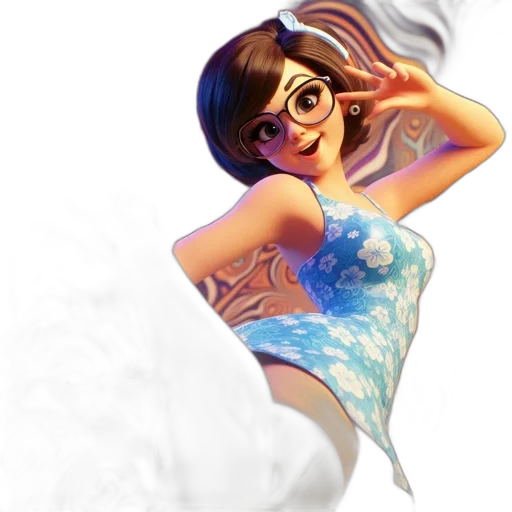 dress, staff, concept art, fantasy art transparent PNG cut-out