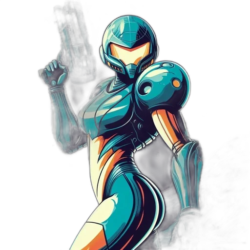 robot, weapon, concept art, comic book art transparent PNG cut-out