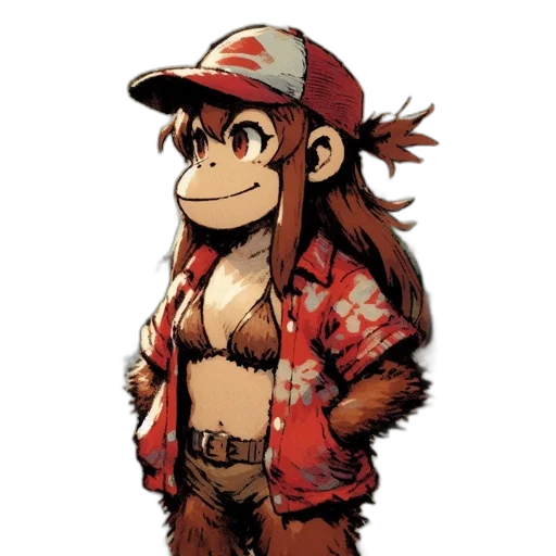 animal, jacket, hat, creature transparent PNG cut-out