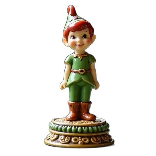 staff, crown, 3d render, small transparent PNG cut-out