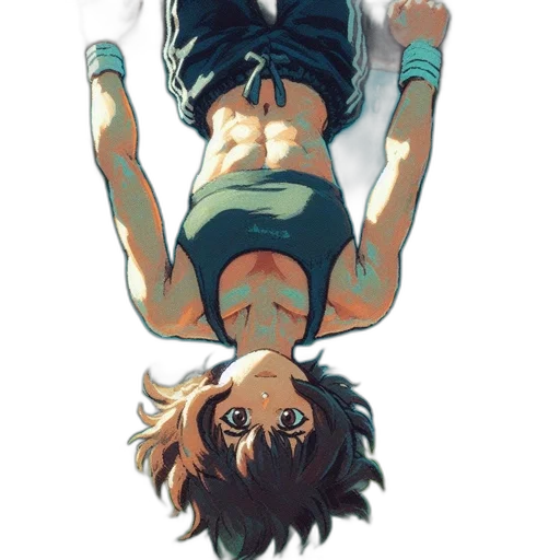 creature, weapon, anime, watercolor transparent PNG cut-out
