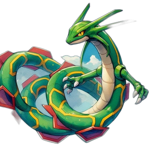 dragon, weapon, staff, creature transparent PNG cut-out