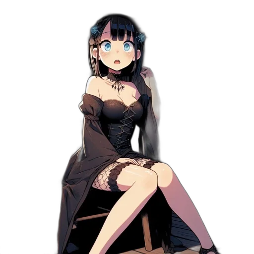 dress, crown, weapon, furniture transparent PNG cut-out