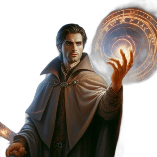 staff, concept art, fantasy art, comic book art transparent PNG cut-out