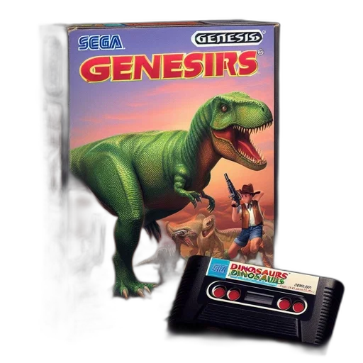 game, box, genesis, sega transparent PNG cut-out
