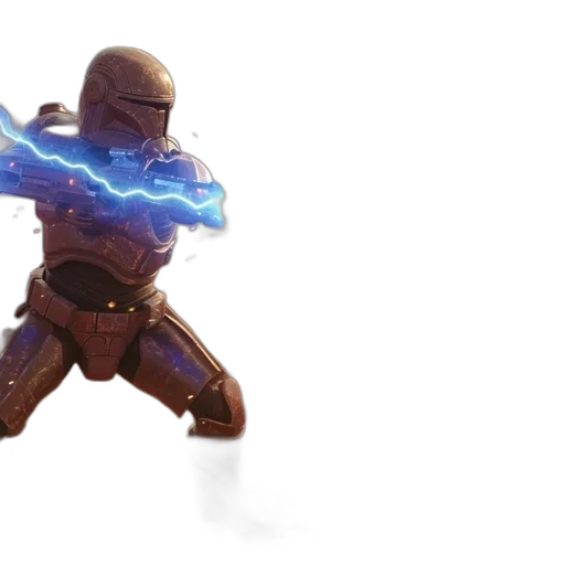 weapon, robot, sword, staff transparent PNG cut-out