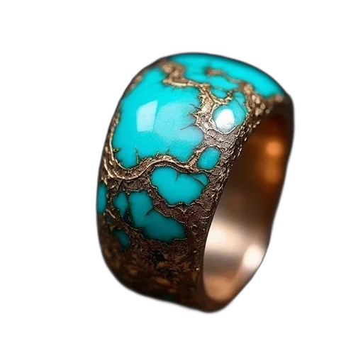 jewelry, 3d render, blue, close-up transparent PNG cut-out