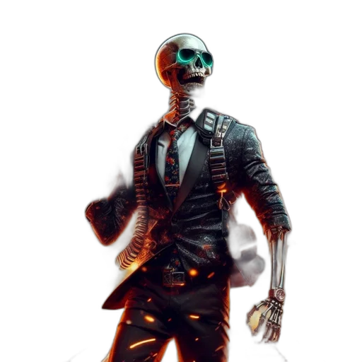 robot, mask, jacket, face transparent PNG cut-out