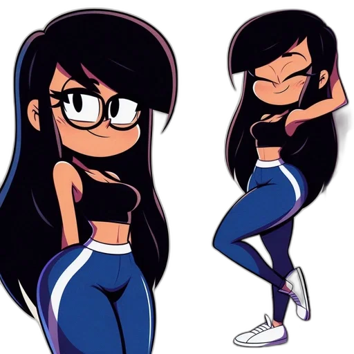 cartoon, concept art, anime, comic book art transparent PNG cut-out