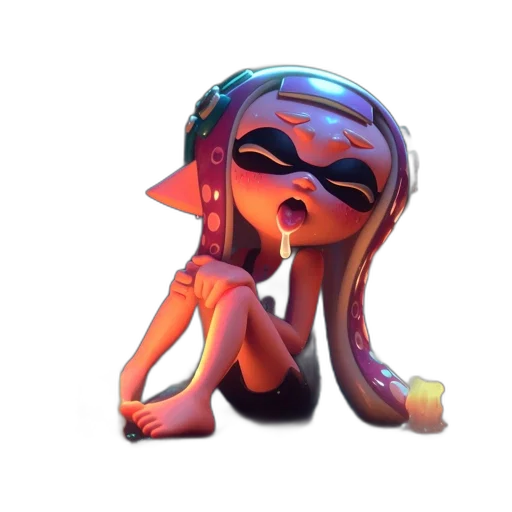dress, weapon, staff, mask transparent PNG cut-out