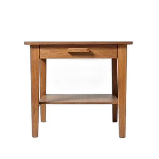 furniture, 3d render, wooden, table transparent PNG cut-out