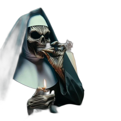 mask, jacket, face, staff transparent PNG cut-out
