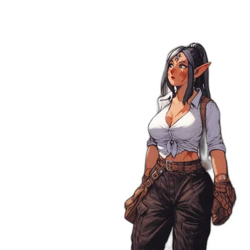 staff, comic book art, concept art, fantasy art transparent PNG cut-out
