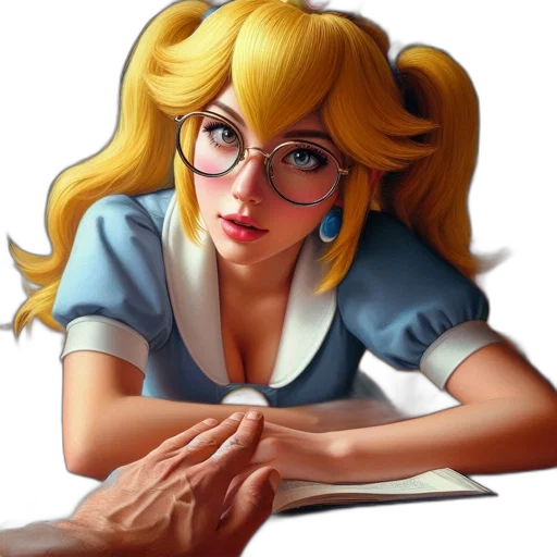 staff, face, jewelry, anime transparent PNG cut-out