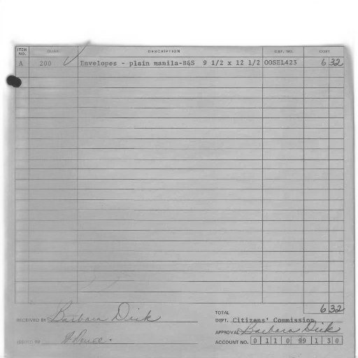 black, white, image, receipt transparent PNG cut-out
