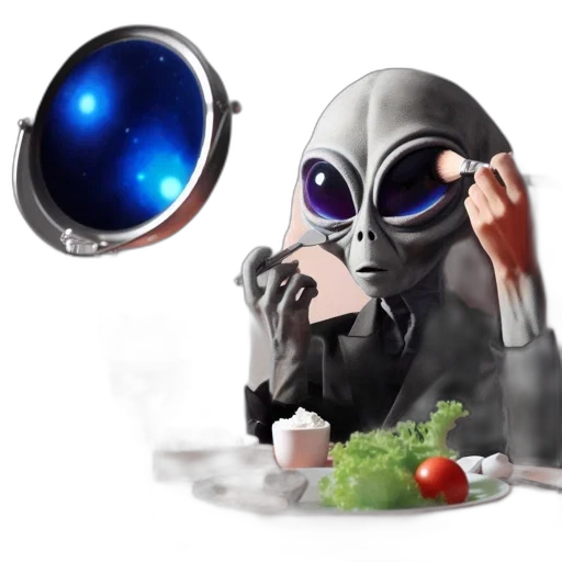 robot, food, creature, mask transparent PNG cut-out